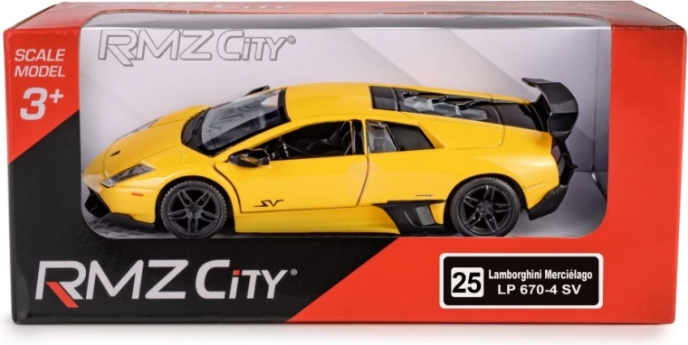 Modello in metallo RMZ City Lamborghini Murciélago LP670-4 SV 1:36 con meccanismo a retrocarica