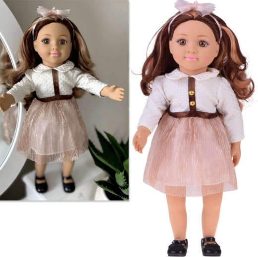 Bambola May May Girl 48 cm con melodia e corpo morbido