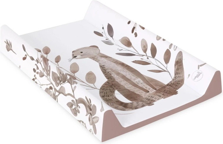 Ceba Baby materassino fasciatoio con tavola rigida Basic Clever Otter 50 × 70 cm