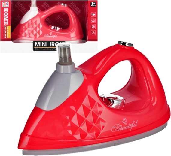 Ferro da stiro giocattolo rosa per bambini - 1 pezzo