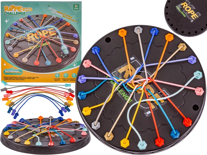 Gioco logico di districamento dei cordini – rompicapo con nodini