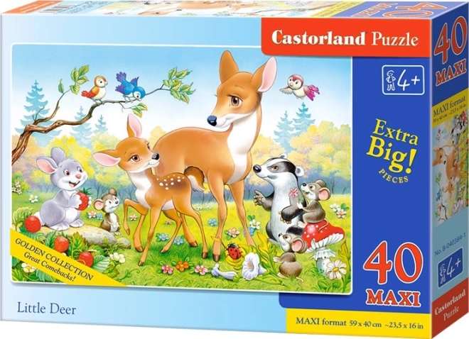Puzzle 40 maxi pompieri – Little