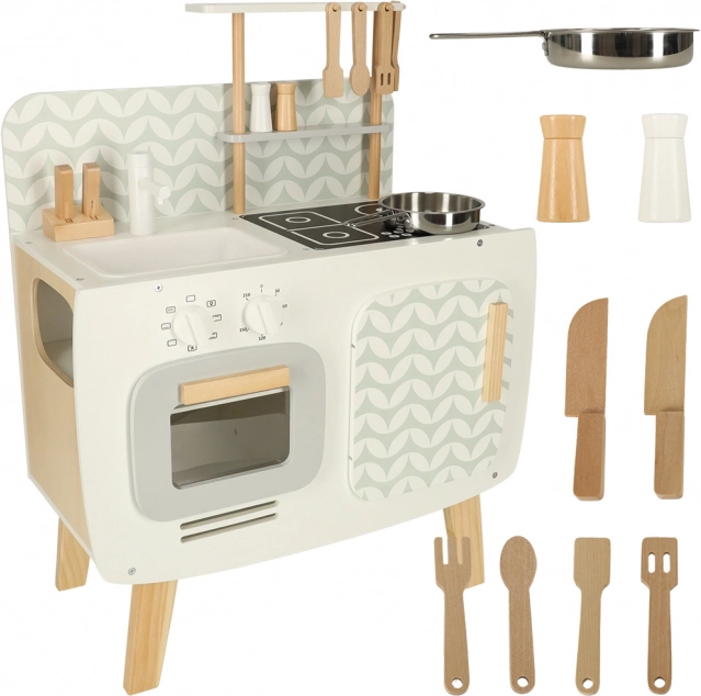 Cucina retrò in legno per bambini Lulilo