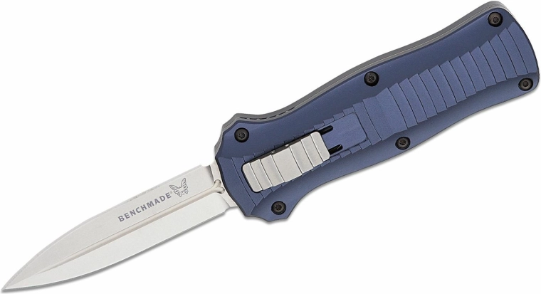 Benchmade Mini Infidel Crater Blue coltello automatico 7,9 cm edizione limitata