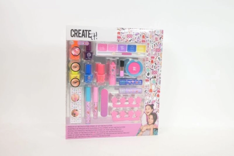 Create it! cofanetto make-up neon e glitter