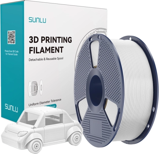 Filamento Sunlu PETG bianco