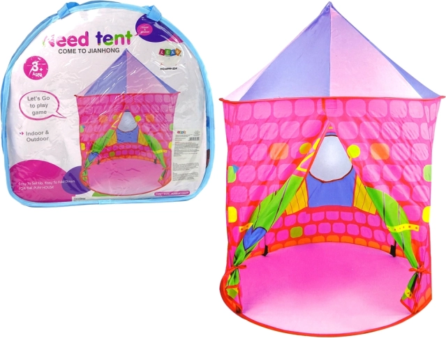 Tenda per bambini a palazzo per principesse, rosa