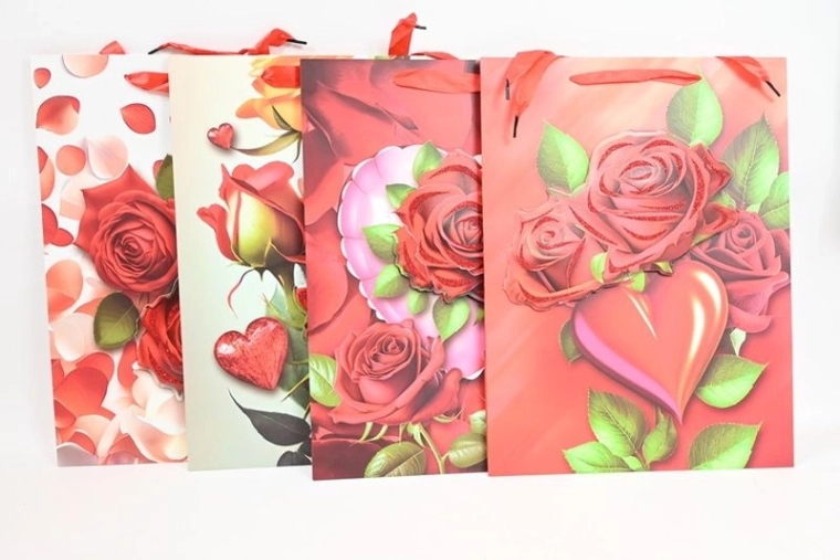 Grande borsa regalo decorativa