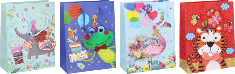 Busta regalo L per bambini 42 × 31 × 12 cm