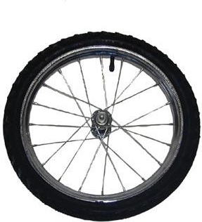 Ruota di ricambio gonfiabile 16" per carrello manuale PEGAS 400 × 45 mm