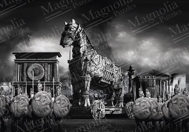 Puzzle Caduta di Troia 1000 pezzi