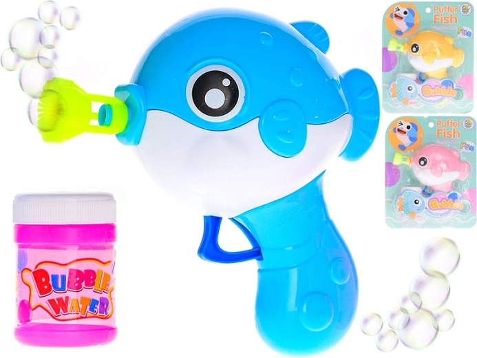 Pesciolino bolle di sapone con meccanismo a inerzia 16 cm