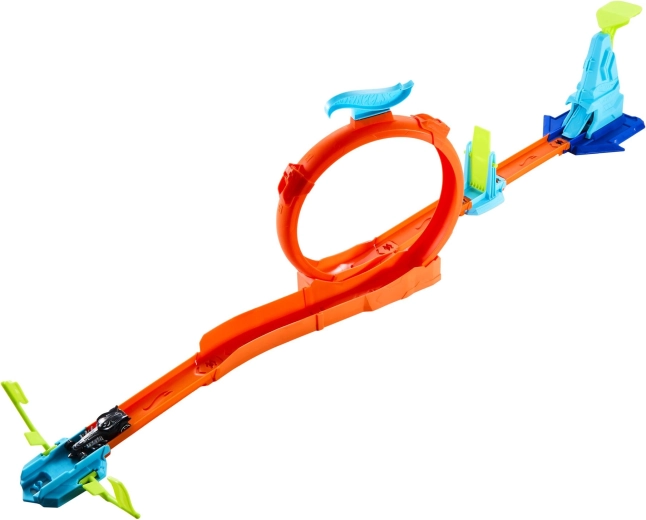 Hot Wheels Stunt Tracks pista con elementi acrobatici