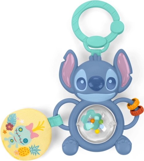Giocattolo sensoriale con C-ring DISNEY STITCH Tummy Tumble di Bright Starts