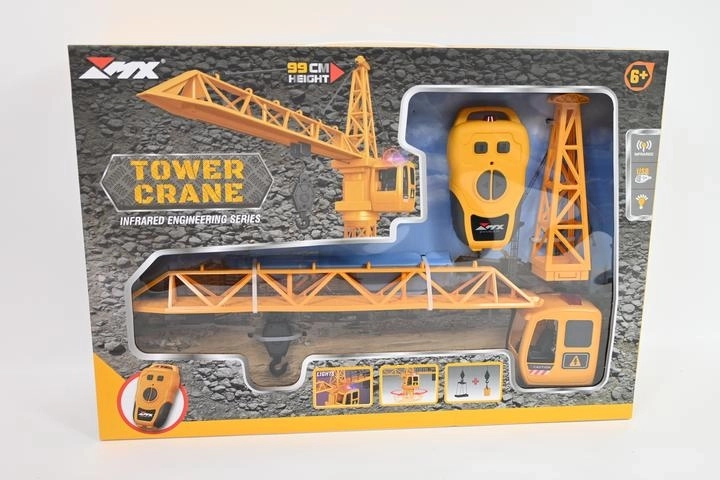 Gru RC telecomandata con illuminazione (99 cm)
