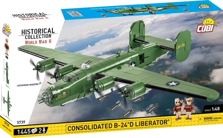 Cobi Consolidated B-24D Liberator 1:48 kit di costruzione