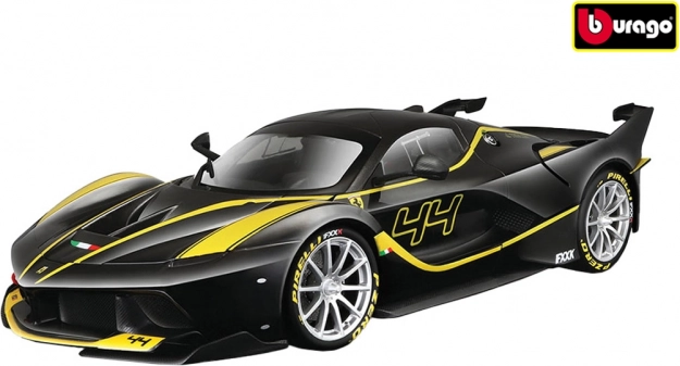Modello d'auto in metallo Ferrari FXX K nero