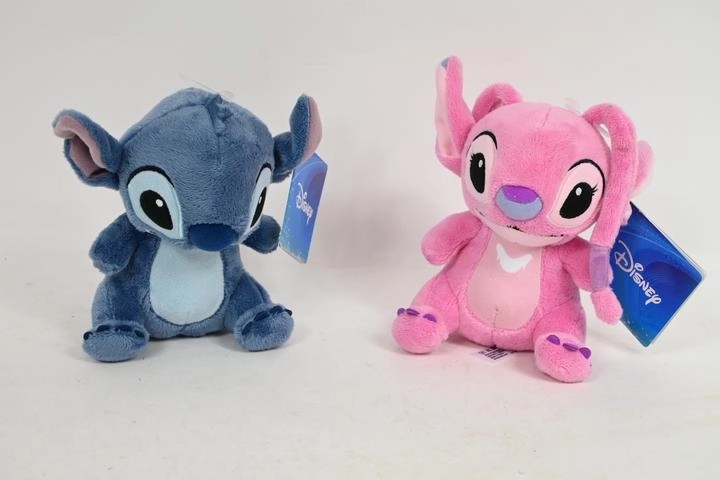 Mini peluche Disney Stitch e Angel 17 cm (12 pz in box)