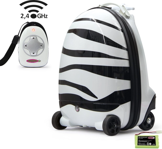 Jamara valigia RC per bambini zebra 2,4 GHz - 1 pezzo