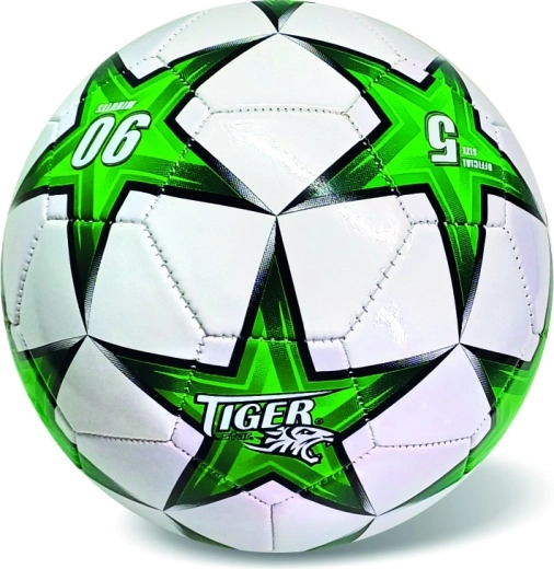 Pallone da calcio in pelle verde misura 5