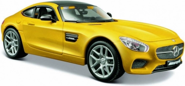 Modello composito mercedes amg gt 1:24 giallo
