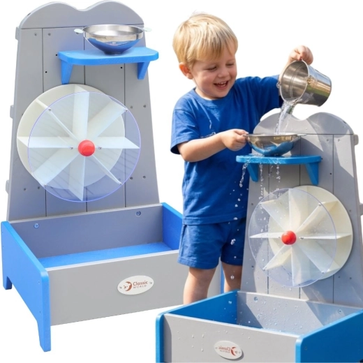 Ruota idraulica in legno CLASSIC WORLD – giocattolo educativo da giardino