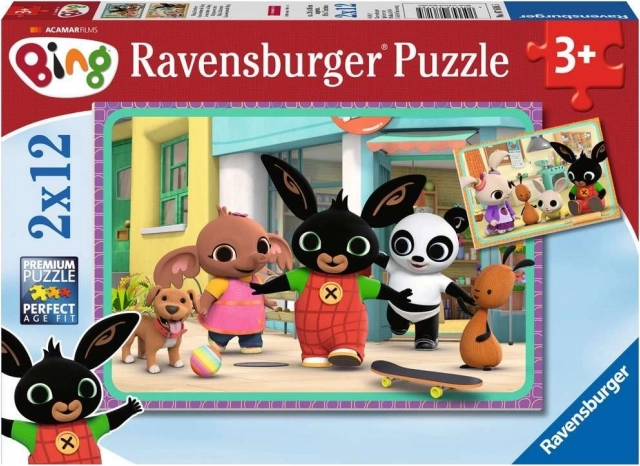 Puzzle Bing 2x12 pezzi di Ravensburger