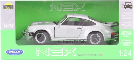 Modello auto Porsche 911 Turbo 1:24