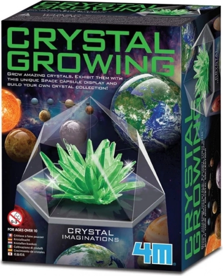 Coltivazione di cristalli - verde