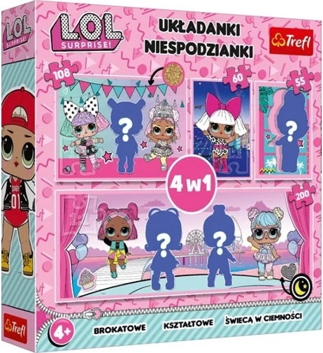 Puzzle 4 in 1 LOL Surprise