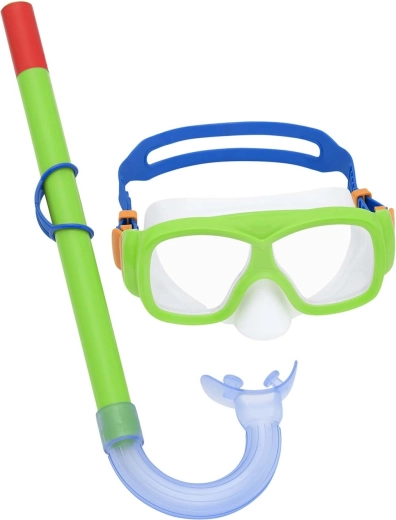 Set da snorkeling verde BESTWAY – maschera e boccaglio