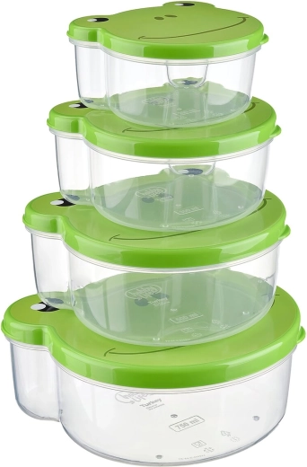 Box merenda Zoo rana 4 pz
