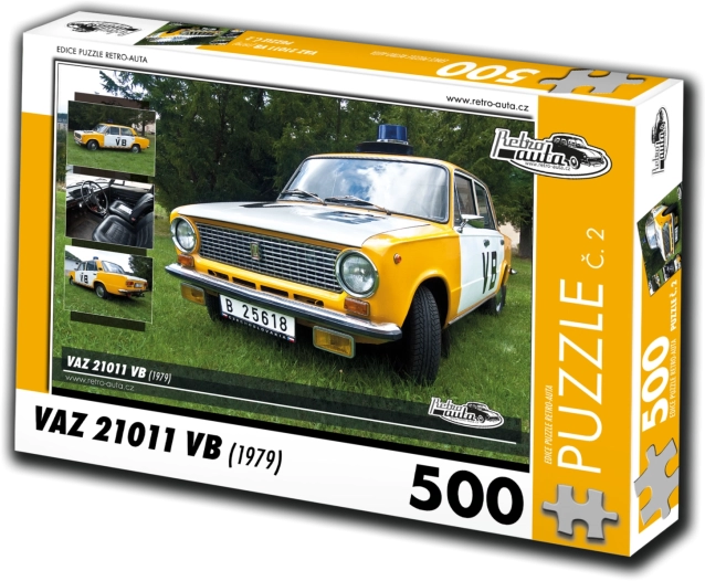 Puzzle Auto Retrò VAZ 21011 VB 1979 500 pezzi