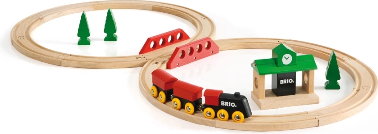 Pista ferroviaria a forma di 8 Classic