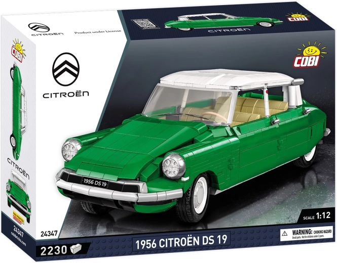 Cobi 1956 Citroën DS 19 modello da costruire 1:12 (2230 pezzi)