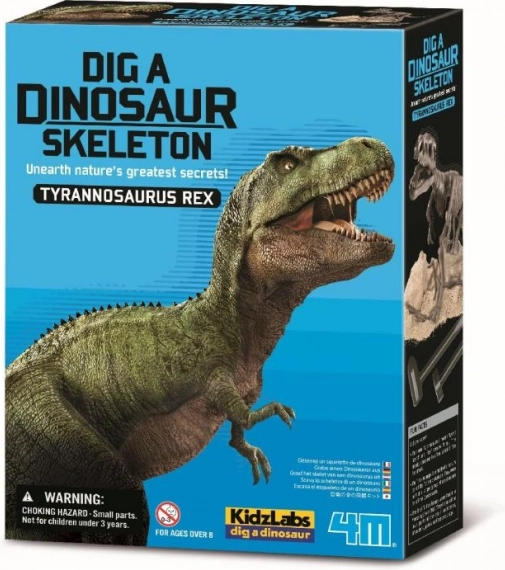 Scavi della scheletro di dinosauro T‑Rex – set educativo
