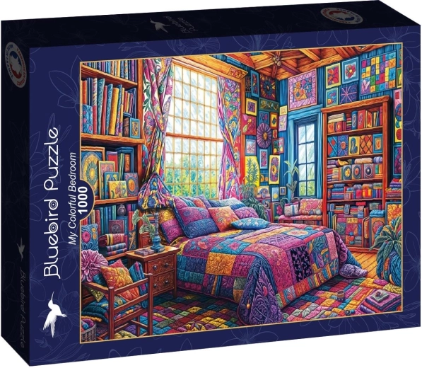 Puzzle Bluebird Il mio stanza colorata 1000 pezzi