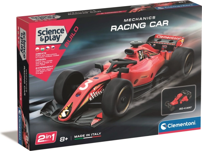 Clementoni Science & Play laboratorio di meccanica – Formula 1 2in1