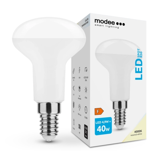 Modee Lighting Lampadina LED R50 4,9 W E14 bianco neutro