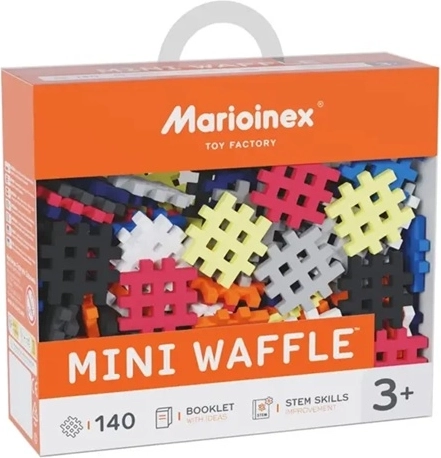 Costruzioni mini waffle 140 pezzi modello 3