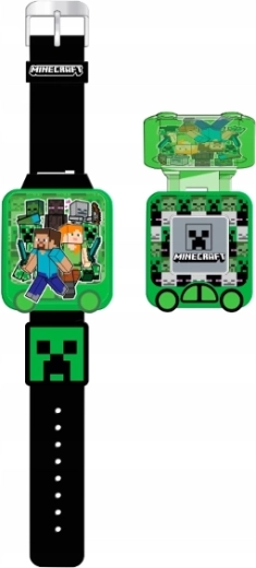 Orologio educativo per bambini MINECRAFT con giochi