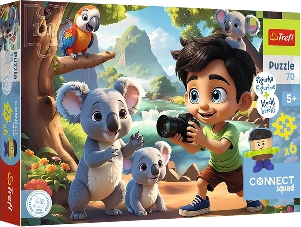 Puzzle Connect Luck da 70 pezzi