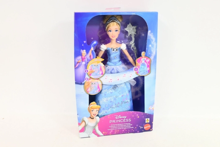 Bambola Disney Princess Cenerentola con luci e suoni magici