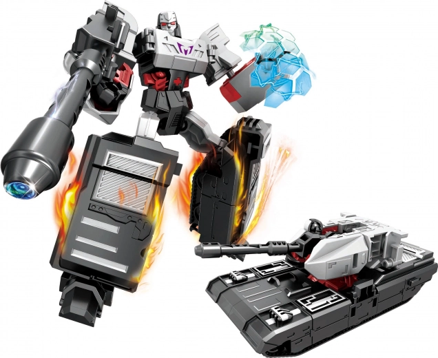 Autorobot Tank King nero 19 cm