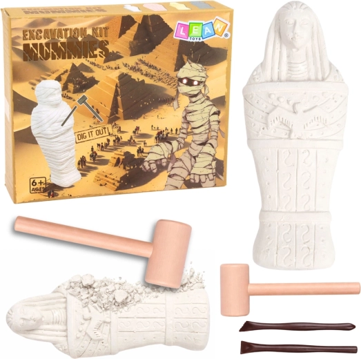 Set archeologico – scavo egizio con figurina