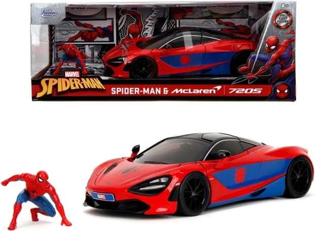 JADA Spider-Man McLaren 1:24 con action figure