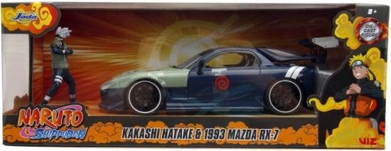 Mazda RX-7 93 con figura Naruto