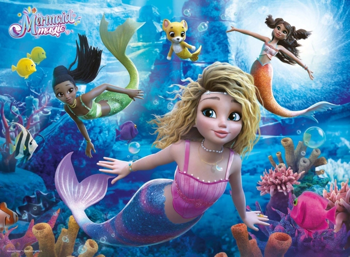 Puzzle Ravensburger Mermaid Magic XXL 200 pezzi