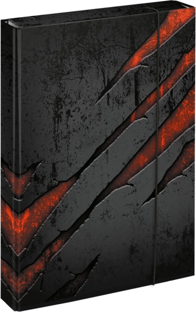 Baagl cartellina per quaderni scolastici A4 Jumbo Lava