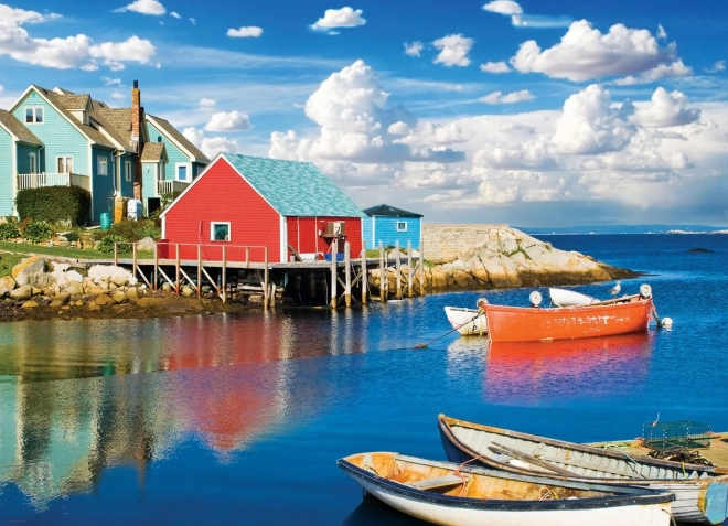 Puzzle EUROGRAPHICS Peggy's Cove, Nuova Scozia – 1000 pezzi